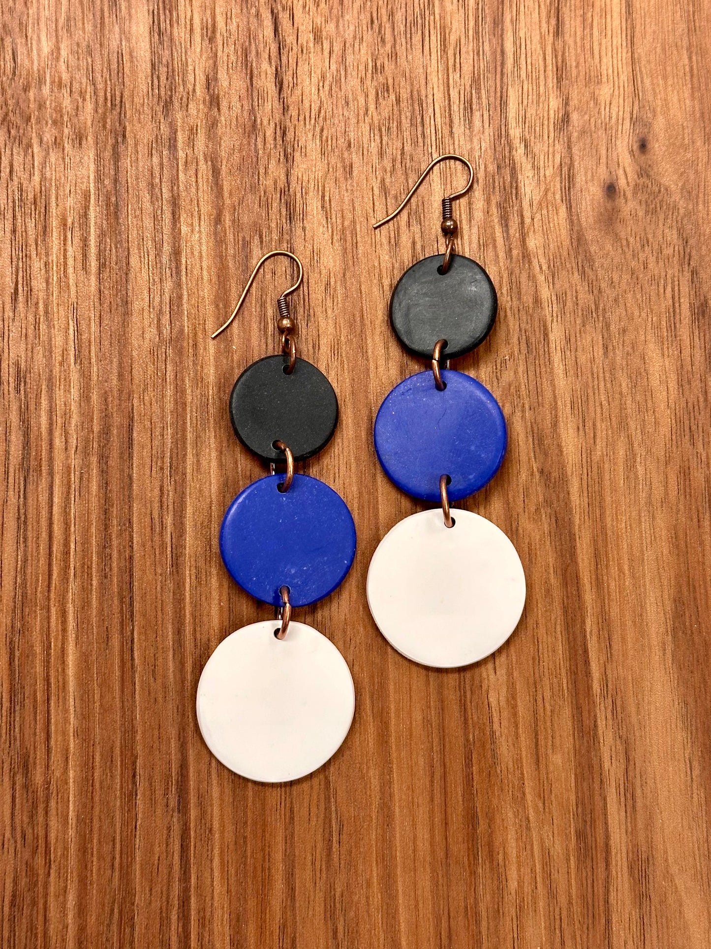 GEO dangle earrings