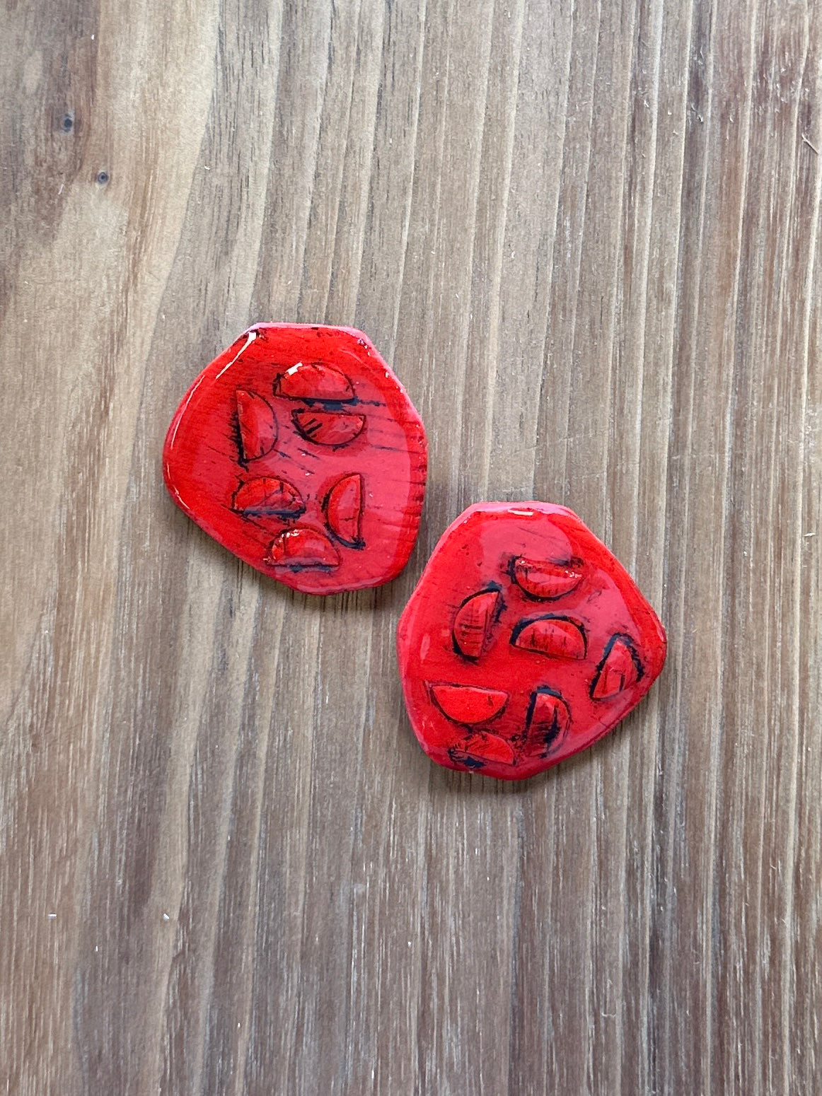 Half Moon Large Studs