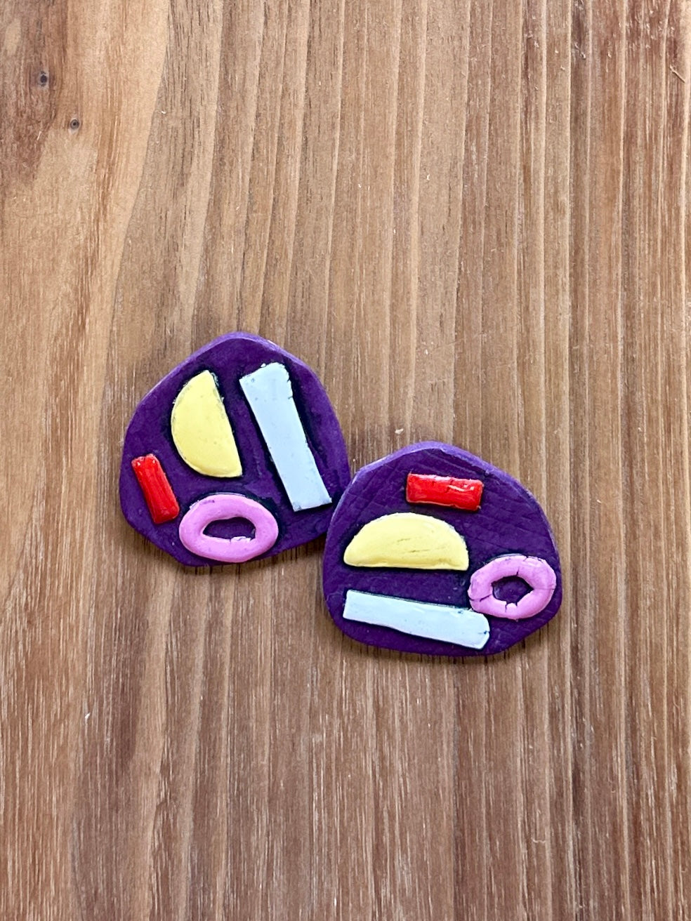 Half Moon Large Studs