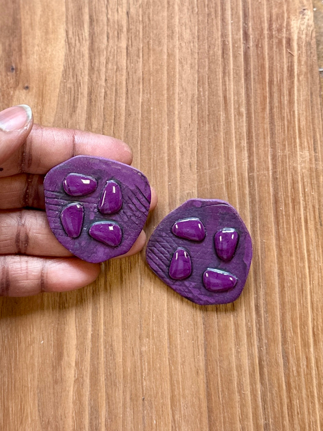 Half Moon Large Studs