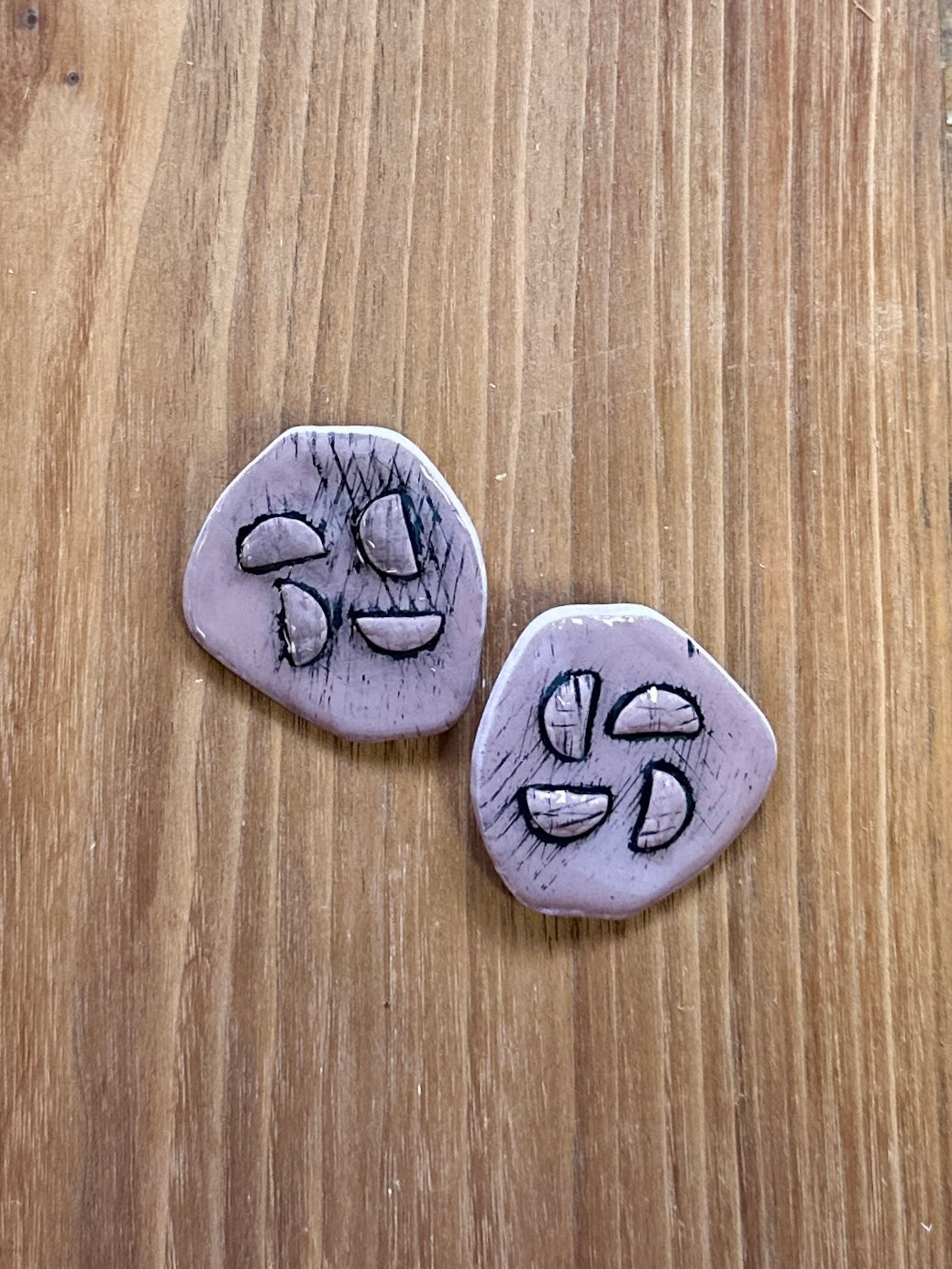 Half Moon Large Studs