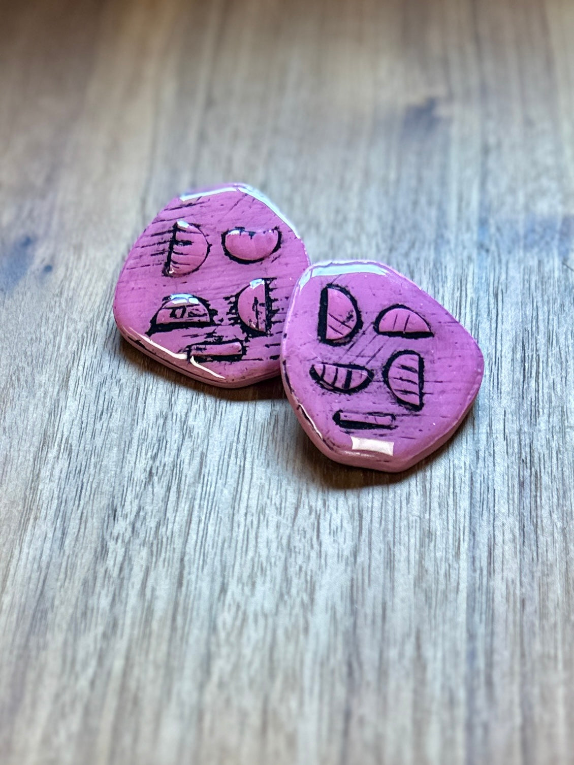 Half Moon Large Studs