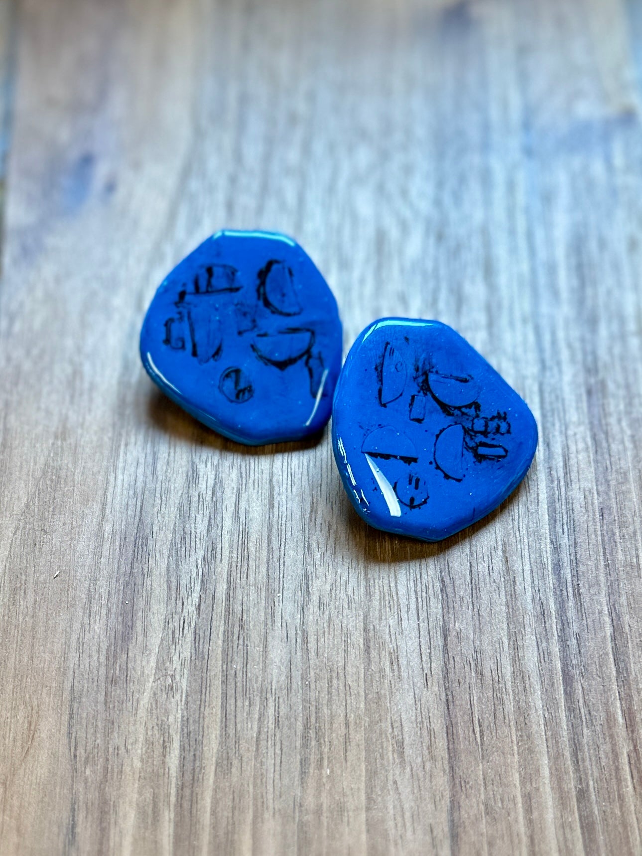 Half Moon Large Studs