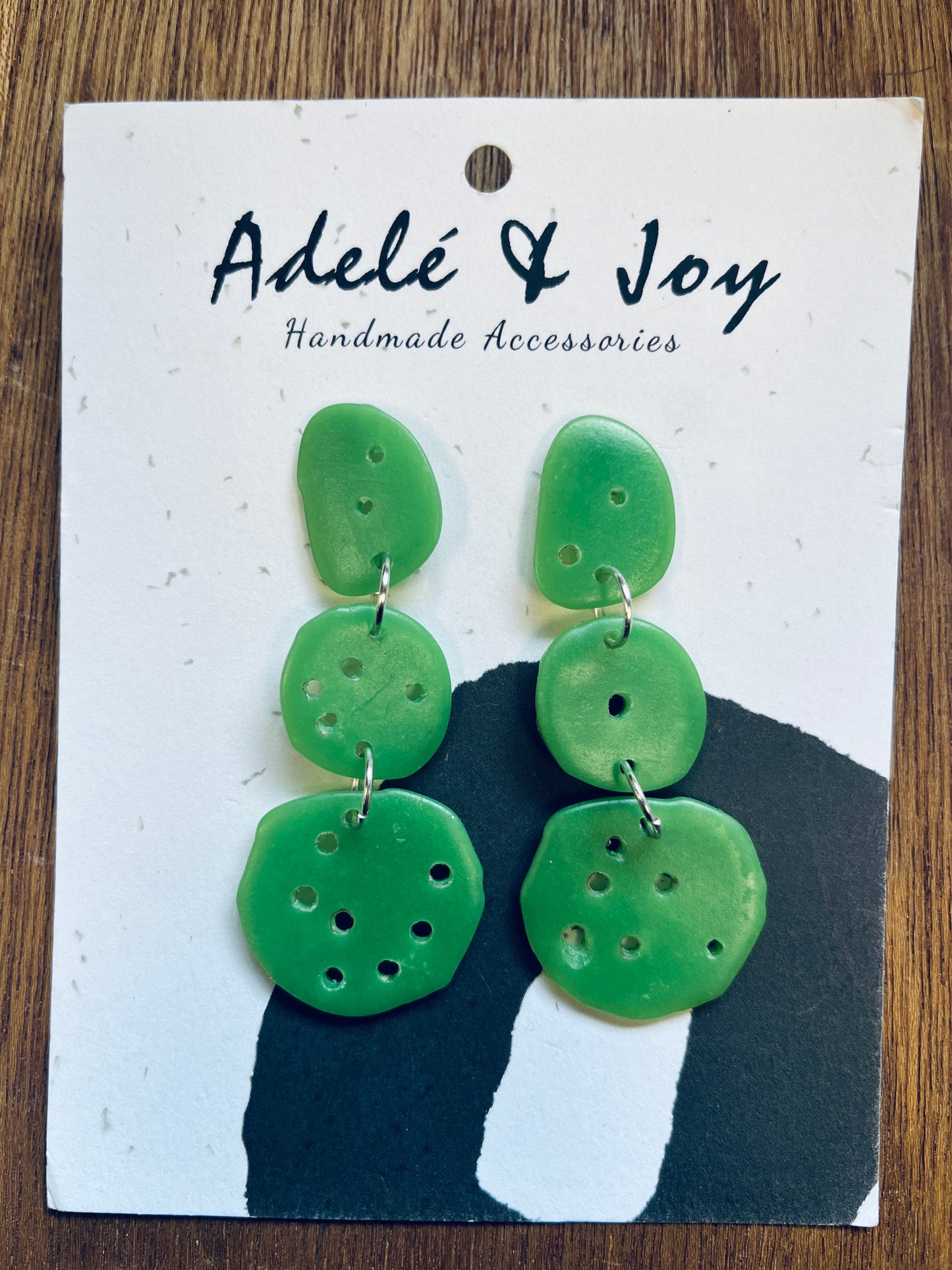 GEO dangle earrings