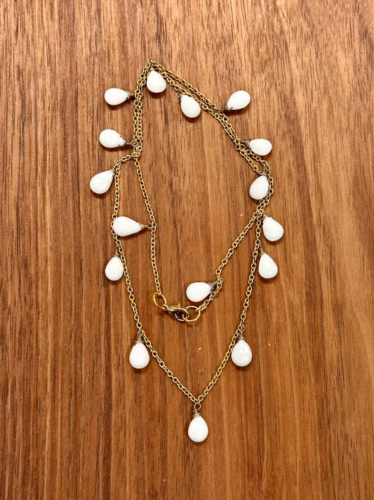 Quartz Bead Necklace